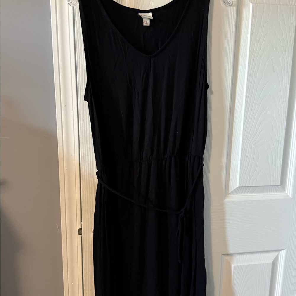 Merona Black Maxi Dress EUC